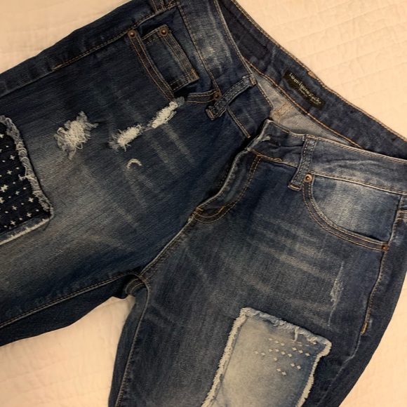 PATCHWORK JEANS - Picture 3 of 4